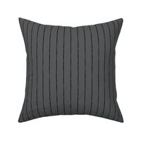 pinstripes black on dark grey » halloween - monochrome