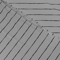 pinstripes black on light slate grey » halloween - monochrome