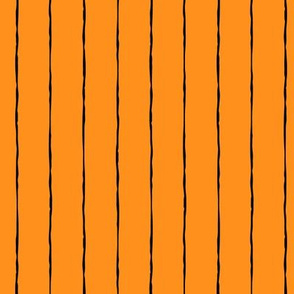 pinstripes black on orange » halloween