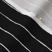 pinstripes white on black » halloween - monochrome - black and white pumpkin jack costume