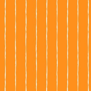 pinstripes white on orange » halloween