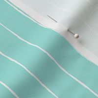 pinstripes white on pastel teal blue » halloween