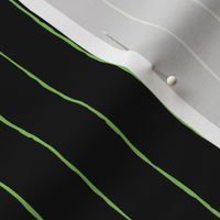 pinstripes lime green on black » halloween