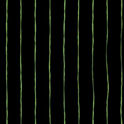 pinstripes lime green on black » halloween