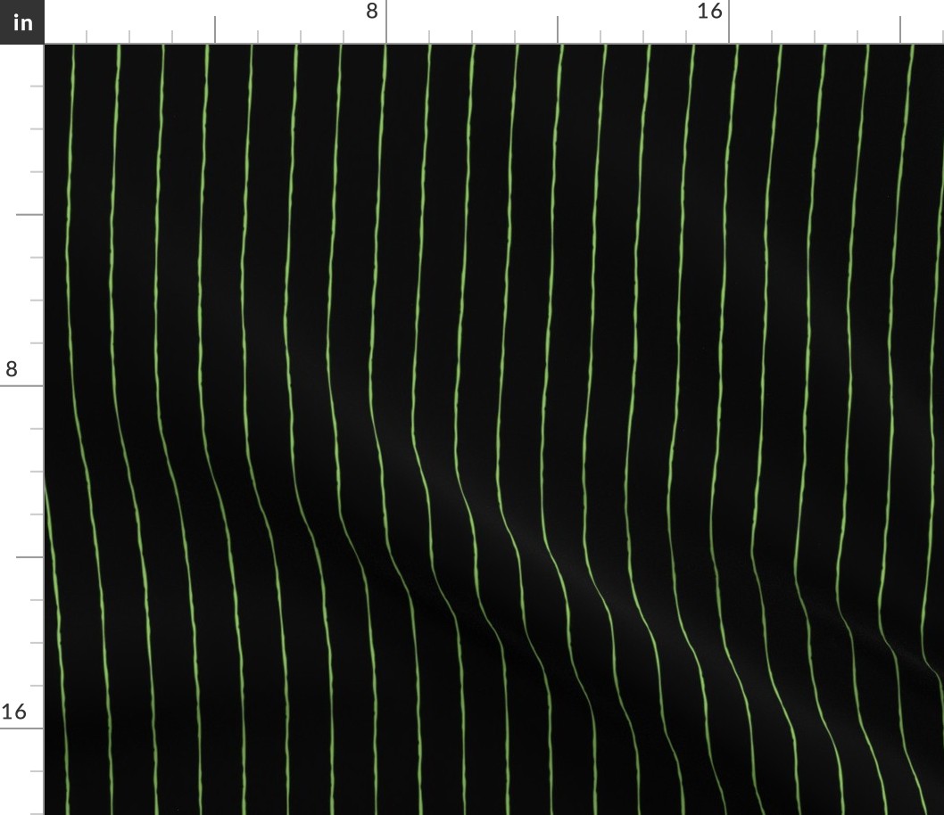 pinstripes lime green on black » halloween