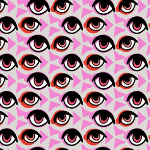 Eyes Geometric Pattern