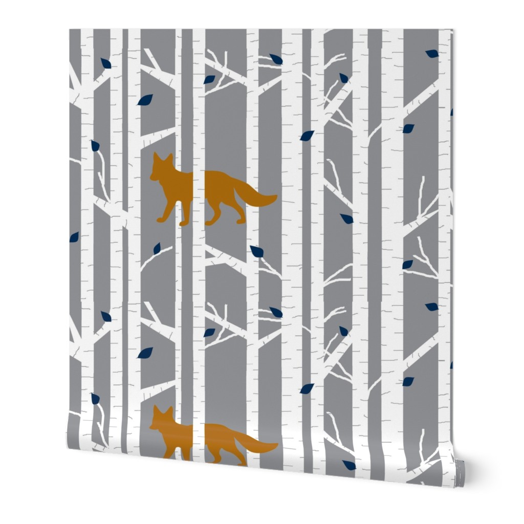 Into the woods -Fox // on grey