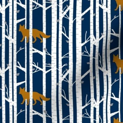 Into the woods -Fox // on navy