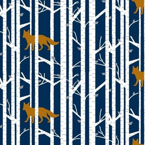 Into the woods -Fox // on navy