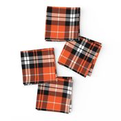 pumpkin fall plaid || orange,black,white