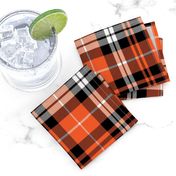 pumpkin fall plaid || orange,black,white