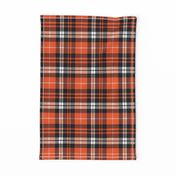 pumpkin fall plaid || orange,black,white