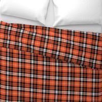 pumpkin fall plaid || orange,black,white