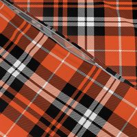 pumpkin fall plaid || orange,black,white