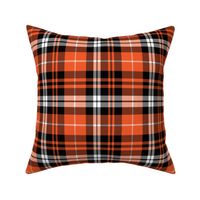 pumpkin fall plaid || orange,black,white