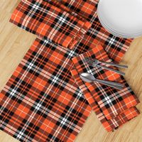 pumpkin fall plaid || orange,black,white