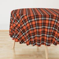 pumpkin fall plaid || orange,black,white