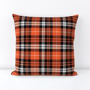 pumpkin fall plaid || orange,black,white