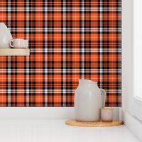 pumpkin fall plaid || orange,black,white