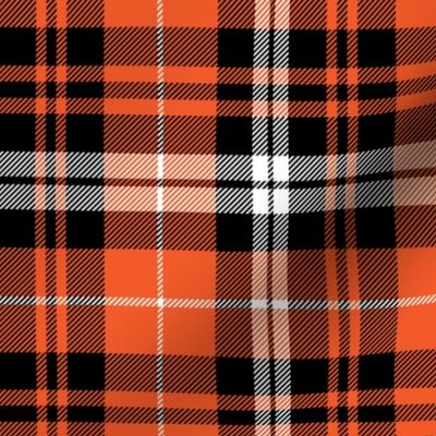 pumpkin fall plaid || orange,black,white