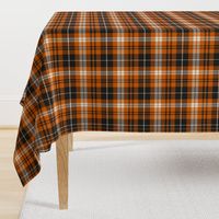 pumpkin spice plaid || soft black 