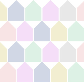 Pastel Houses