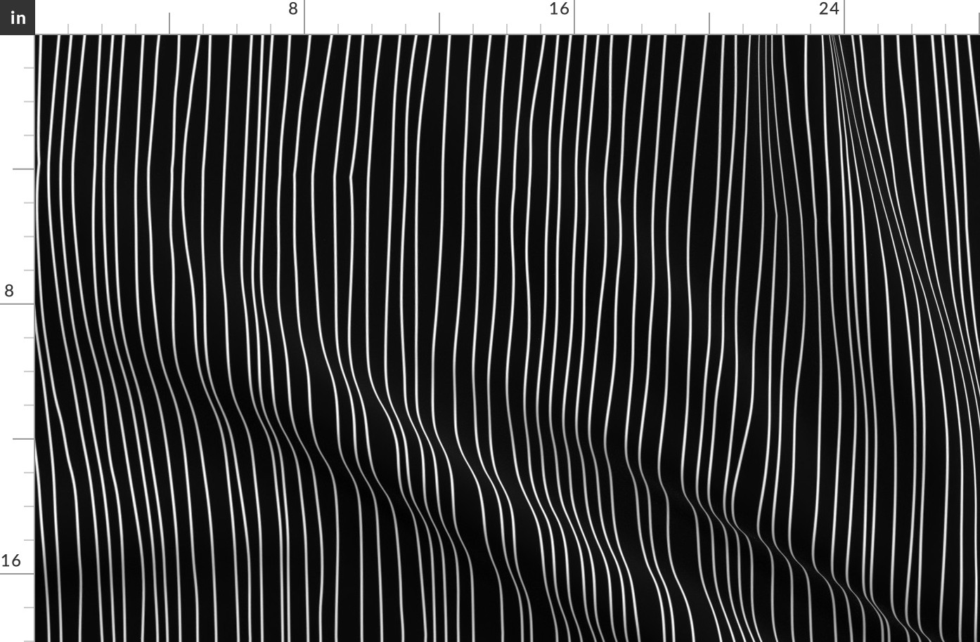 Skeleton Stripe Black and White - Child/Adult Costume Print