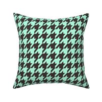 Houndstooth Chocolate Mint