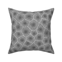 petoskey stone - greyscale dark extra-large