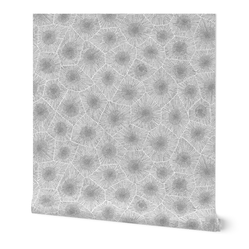 petoskey stone - greyscale light extra-large