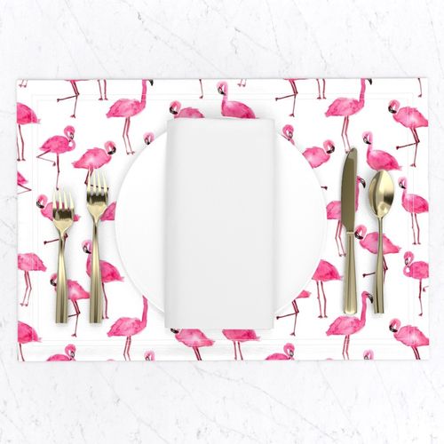 pink flamingos