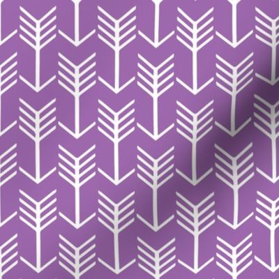 Arrows Purple and White