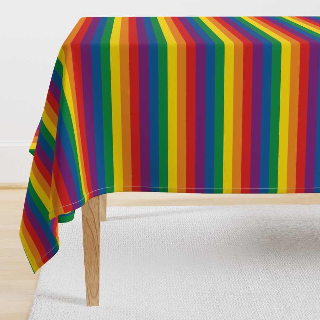 Rainbow Pride Stripes