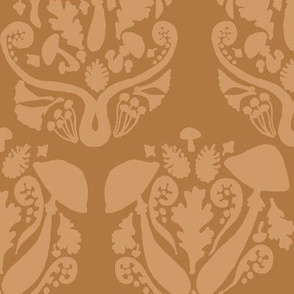 Autumn Damask // Brown