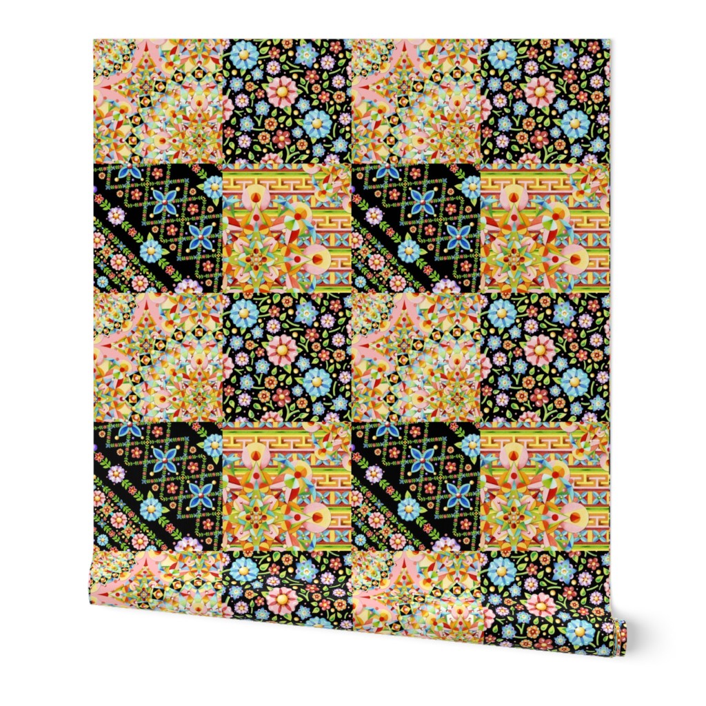 Crazy Crazy Patchwork Quilt 2