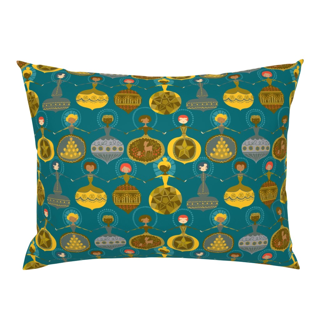 Vintage Ornament Collection - Teal