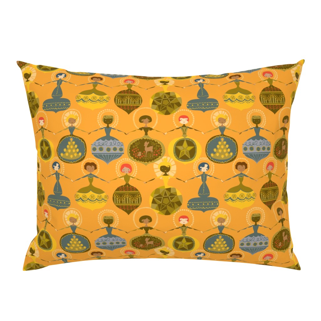 Vintage Ornament Collection - Yellow