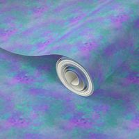 Light Purple Teal Watercolor Abstract