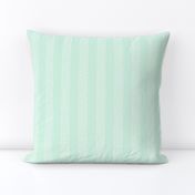 small ammonite stripes - white on mint