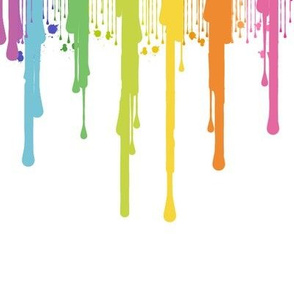 Rainbow Paint Drip