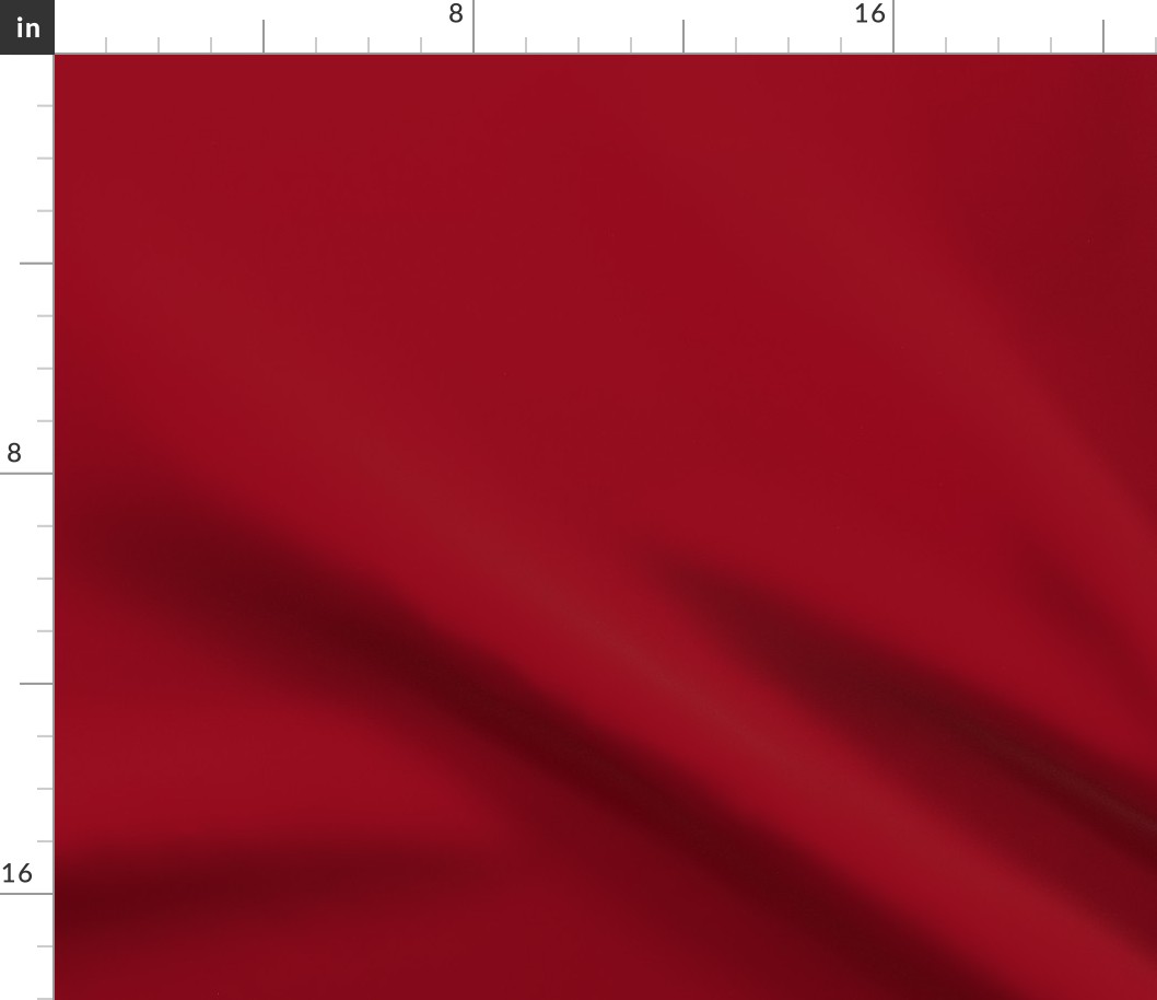 Solid Carmine Red (#960018) Fabric