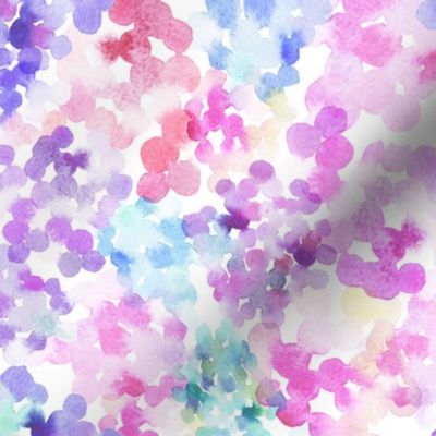 pattern of watercolor blobs 