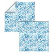 light blue watercolor pattern 