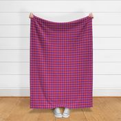 Violet and Coral Houndstooth 