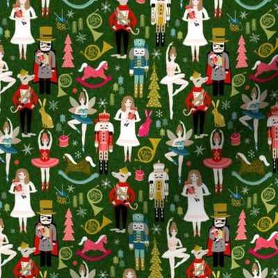 nutcracker ballet // nutcracker holiday xmas chirstmas fabric xmas holiday andrea lauren