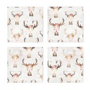 antler girls white