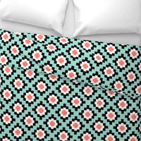 Mint + Coral West by Southwest by Su_G_©SuSchaefer