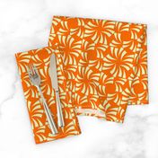 Geometric Floral - Orange