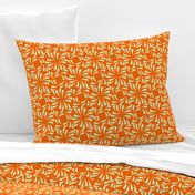 Geometric Floral - Orange