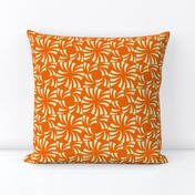 Geometric Floral - Orange